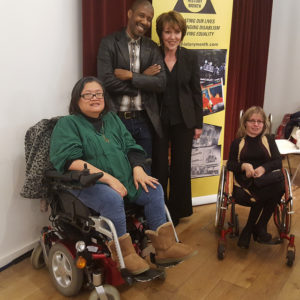 UKDHM@BFI in front of banner